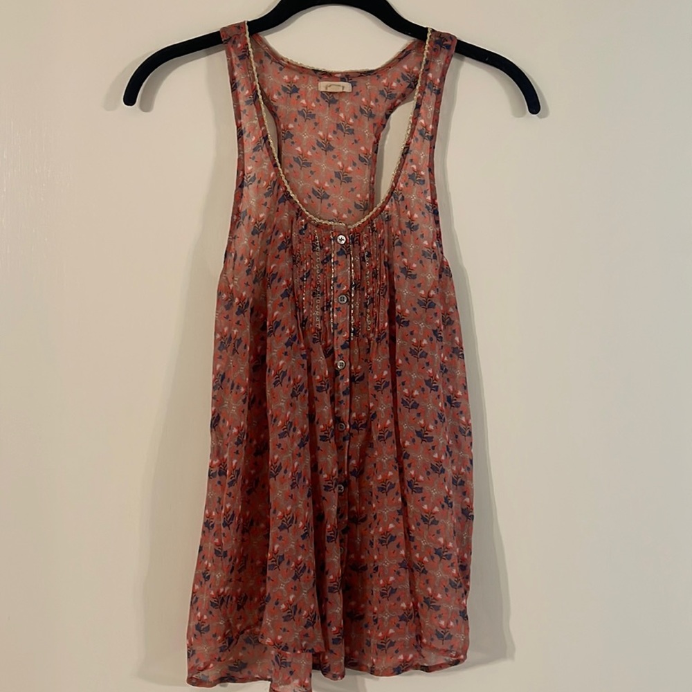 Aerie button down tank top